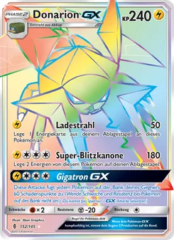 Donarion GX, Karte 152 aus Stunde der Wächter