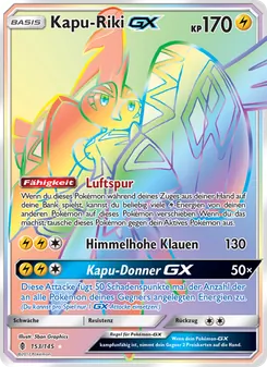 Kapu-Riki GX, Karte 153 aus Stunde der Wächter