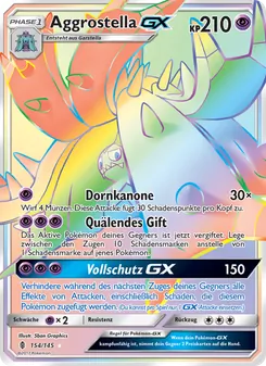Aggrostella GX, Karte 154 aus Stunde der Wächter