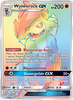 Wolwerock GX, Karte 156 aus Stunde der Wächter