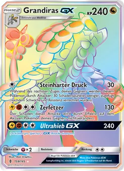 Grandiras GX, Karte 159 aus Stunde der Wächter