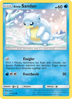 Alola-Sandan, Karte 19 aus Stunde der Wächter