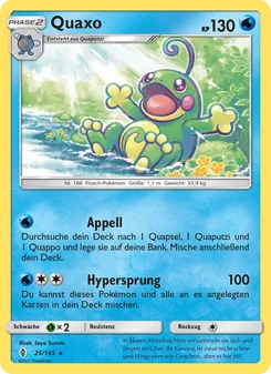 Quaxo, Karte 25 aus Stunde der Wächter