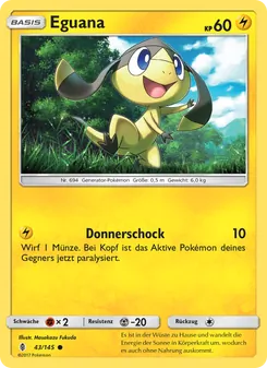Eguana, Karte 43 aus Stunde der Wächter