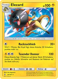 Elezard, Karte 44 aus Stunde der Wächter