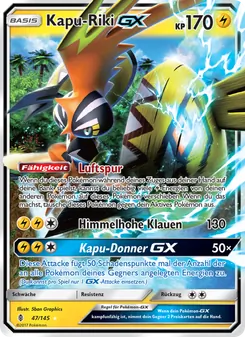 Kapu-Riki GX, Karte 47 aus Stunde der Wächter