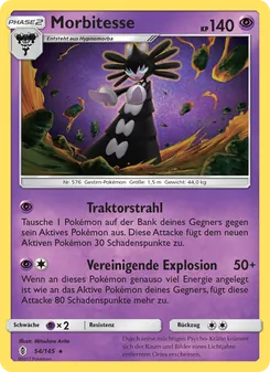 Morbitesse, Karte 54 aus Stunde der Wächter