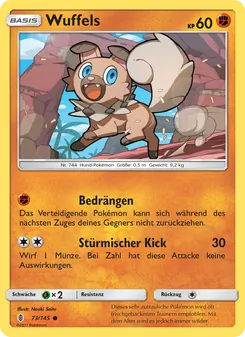 Wuffels, Karte 73 aus Stunde der Wächter