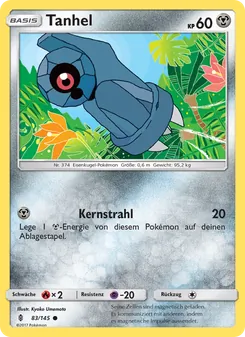 Tanhel, Karte 83 aus Stunde der Wächter