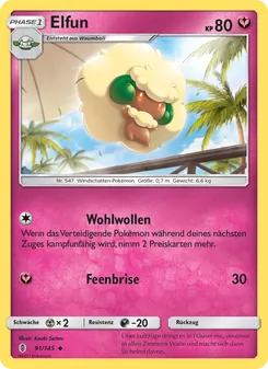 Elfun, Karte 91 aus Stunde der Wächter