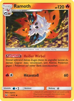 Ramoth, Karte 13 aus Schimmernde Legenden