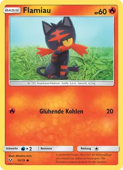 Flamiau, Karte 15 aus Schimmernde Legenden