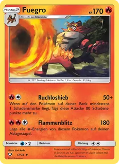 Fuegro, Karte 17 aus Schimmernde Legenden