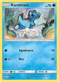 Karnimani, Karte 18 aus Schimmernde Legenden