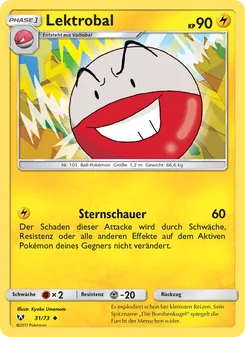 Lektrobal, Karte 31 aus Schimmernde Legenden