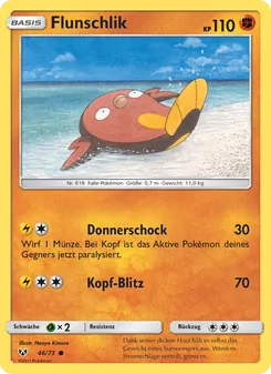 Flunschlik, Karte 46 aus Schimmernde Legenden