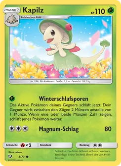 Kapilz, Karte 5 aus Schimmernde Legenden