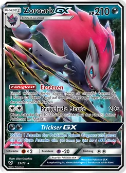 Zoroark GX, Karte 53 aus Schimmernde Legenden