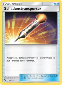 Schadenstransporter, Karte 58 aus Schimmernde Legenden