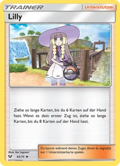 Lilly, Karte 62 aus Schimmernde Legenden