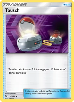 Tausch, Karte 67 aus Schimmernde Legenden