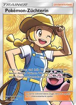 Pokémon-Züchterin, Karte 73 aus Schimmernde Legenden