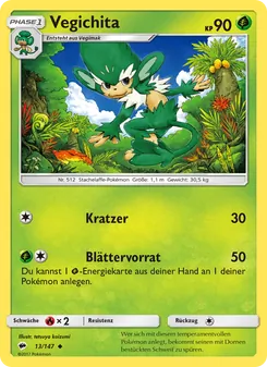 Vegichita, Karte 13 aus Nacht in Flammen