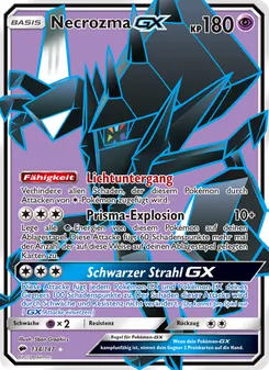 Necrozma GX, Karte 134 aus Nacht in Flammen