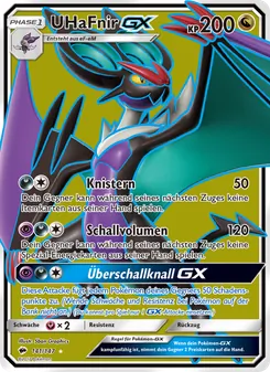 UHaFnir GX, Karte 141 aus Nacht in Flammen