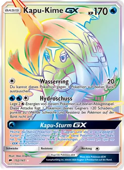 Kapu-Kime GX, Karte 152 aus Nacht in Flammen