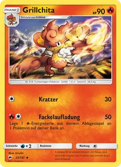 Grillchita, Karte 23 aus Nacht in Flammen