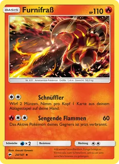 Furnifraß, Karte 24 aus Nacht in Flammen