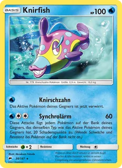 Knirfish, Karte 38 aus Nacht in Flammen
