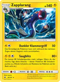 Zapplarang, Karte 46 aus Nacht in Flammen