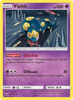 Vipitis, Karte 50 aus Nacht in Flammen