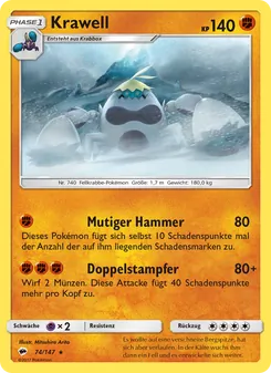 Krawell, Karte 74 aus Nacht in Flammen