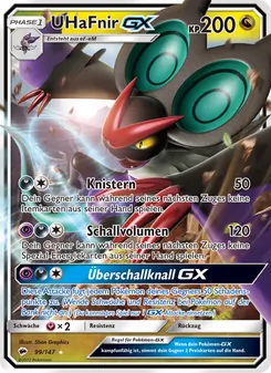 UHaFnir GX, Karte 99 aus Nacht in Flammen