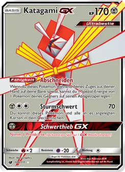 Katagami GX, Karte 106 aus Aufziehen der Sturmröte