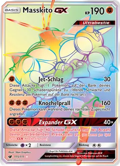 Masskito GX, Karte 115 aus Aufziehen der Sturmröte