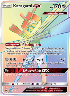 Katagami GX, Karte 117 aus Aufziehen der Sturmröte