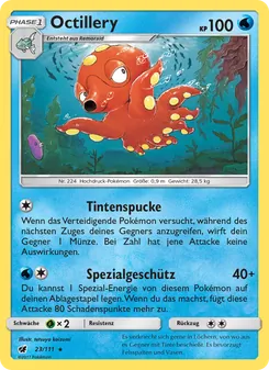 Octillery, Karte 23 aus Aufziehen der Sturmröte