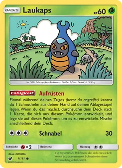 Laukaps, Karte 7 aus Aufziehen der Sturmröte