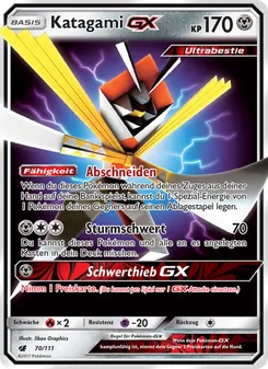 Katagami GX, Karte 70 aus Aufziehen der Sturmröte