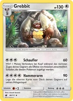 Grebbit, Karte 88 aus Aufziehen der Sturmröte