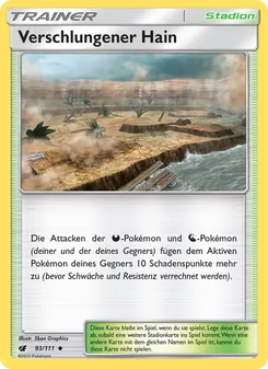 Verschlungener Hain, Karte 93 aus Aufziehen der Sturmröte