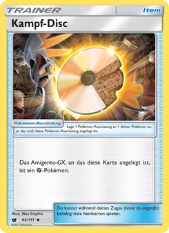 Kampf-Disc, Karte 94 aus Aufziehen der Sturmröte