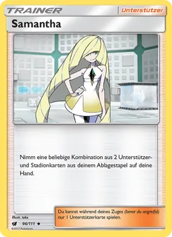 Samantha, Karte 96 aus Aufziehen der Sturmröte