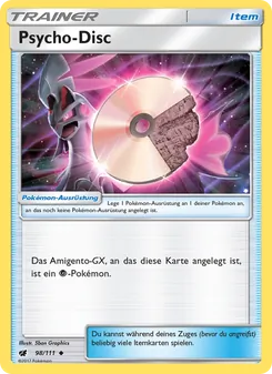 Psycho-Disc, Karte 98 aus Aufziehen der Sturmröte