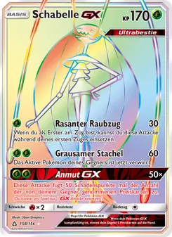 Schabelle GX, Karte 158 aus Ultra-Prisma