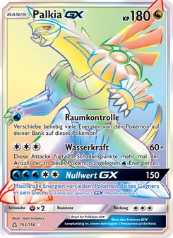 Palkia GX, Karte 165 aus Ultra-Prisma